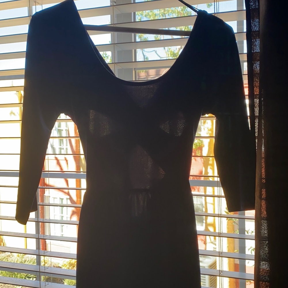 New Blue Velvet Mini Dress (forever 21)